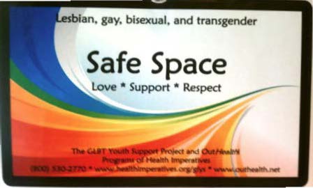 LGBTQ Safe Zone Session