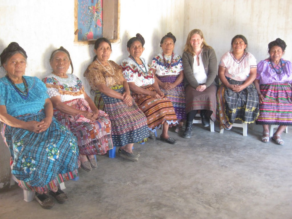 Sarah's first meeting with the midwives of San Pablo